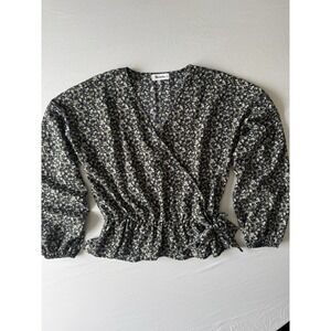 Fairy Floral Boho Top Vintage Y2K Style Size L Whimsigoth Fairy Grunge